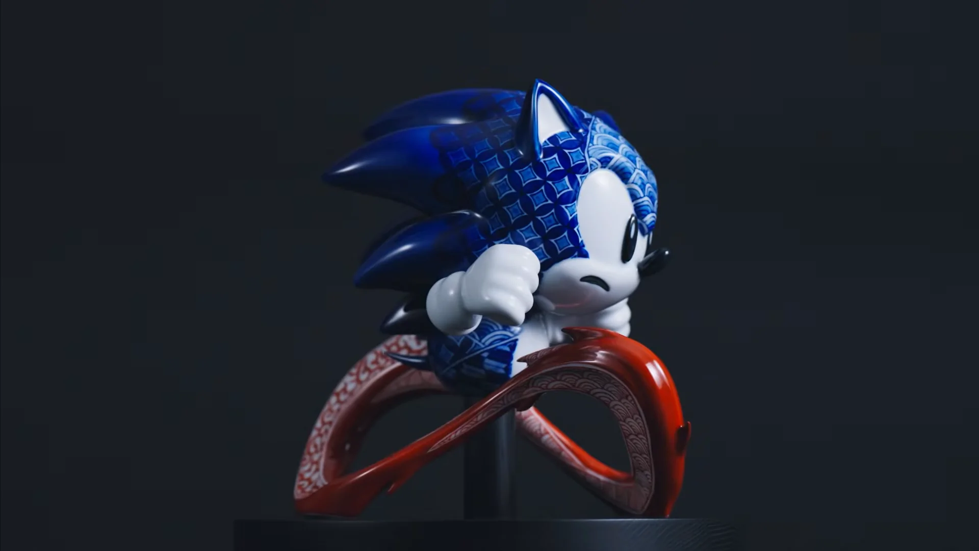 SEGA Rayakan Ultah Ke-35 Sonic Dengan Patung Porselen Super Mahal
