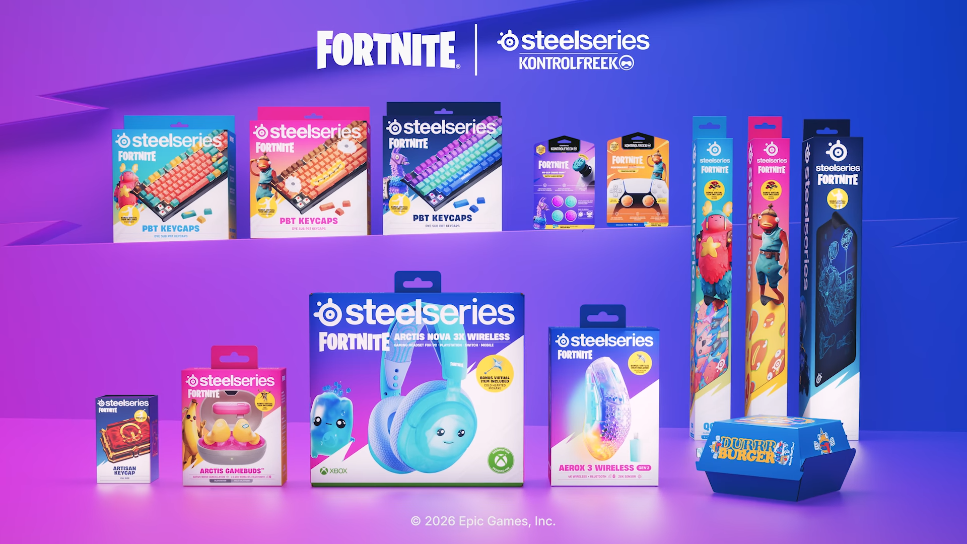 SteelSeries & KontrolFreek Hadirkan Jajaran Periferal Bertema Fortnite 1 steelseries